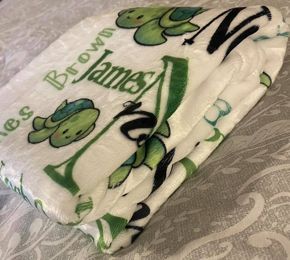 Baby Name Blankets
