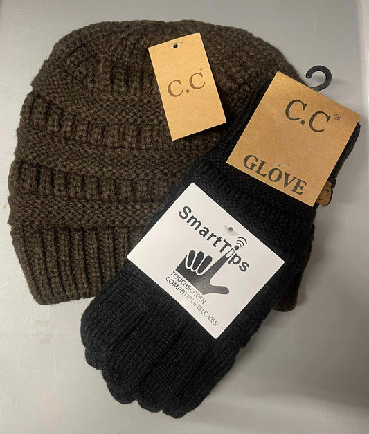 C.C Beanie & Glove Sets