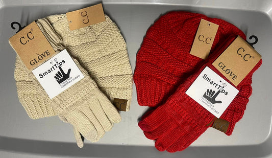 C.C Beanie & Glove Sets